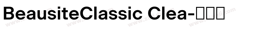 BeausiteClassic Clea字体转换 BeausiteClassic Clea字体转换